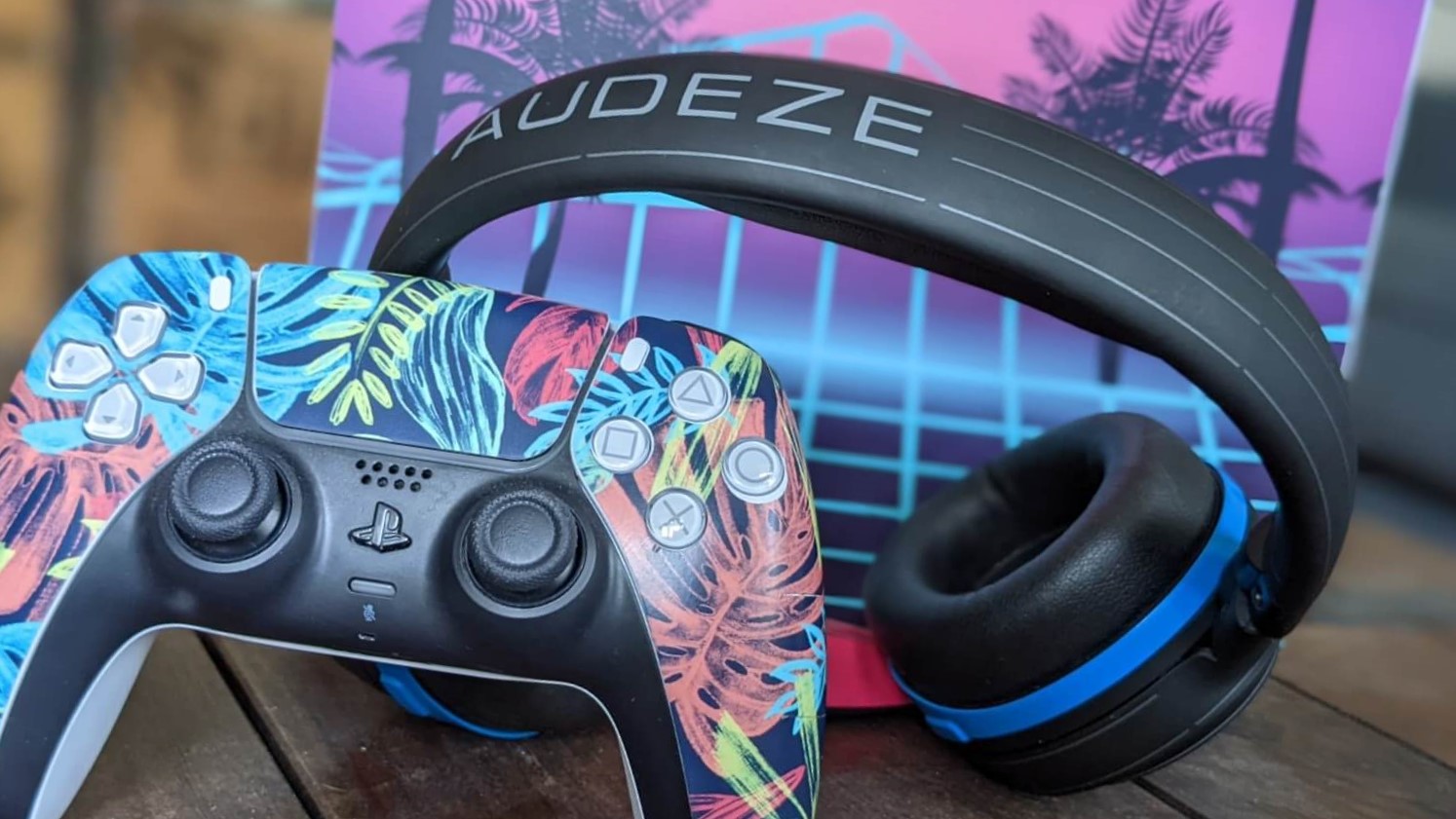 Audeze Penrose Gaming Headset and Customized PlayStation 5