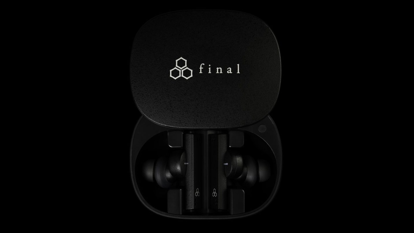Final ZE8000 Black - Charging Case and Earbuds