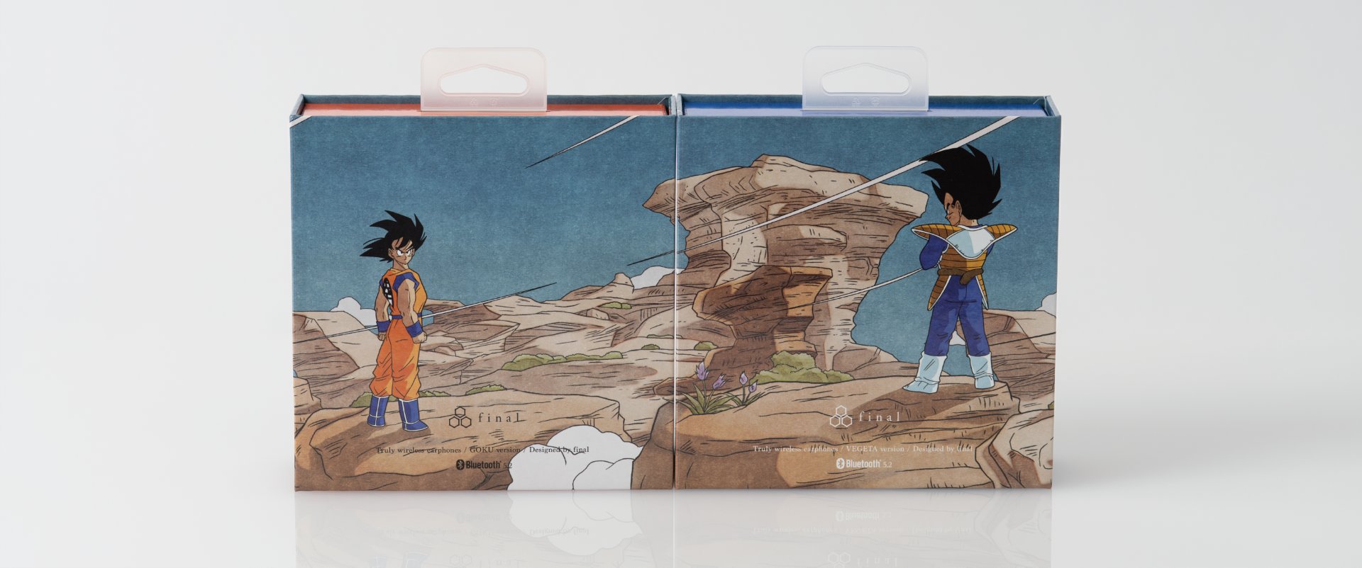 Vegeta and Goku packaging together